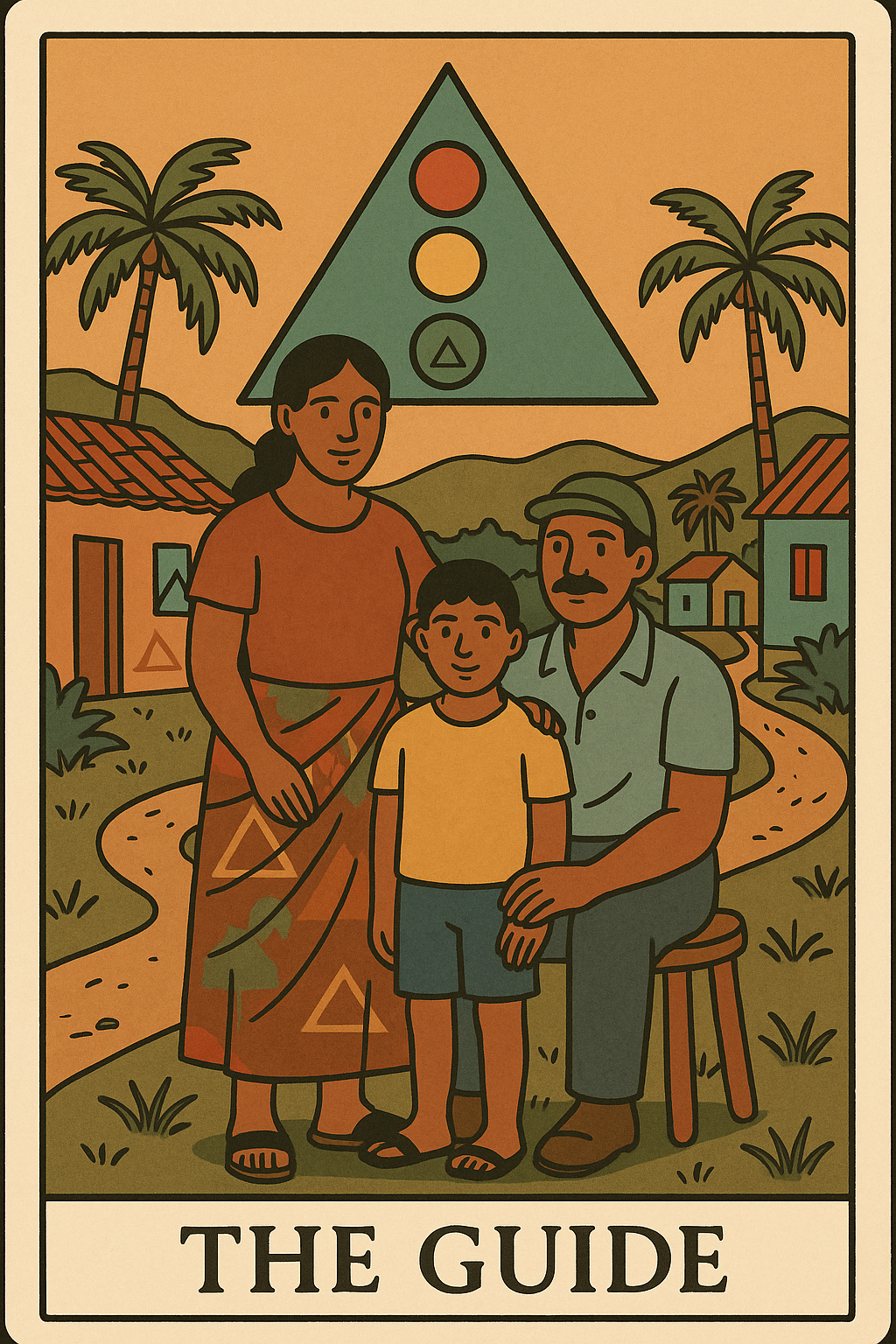 The Guide Tarot Card